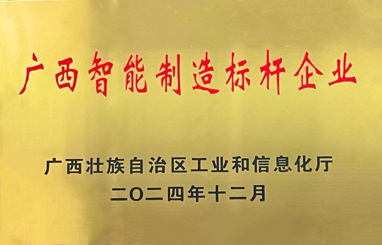 广西智能制造标杆企业